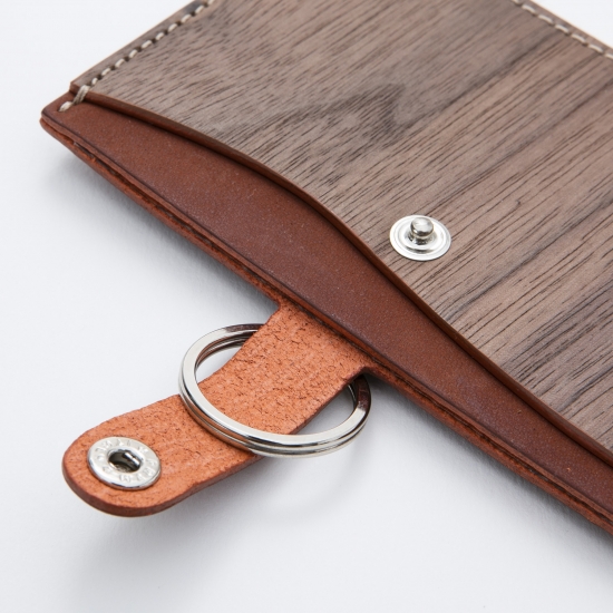 REAL WOOD ID Card Holder