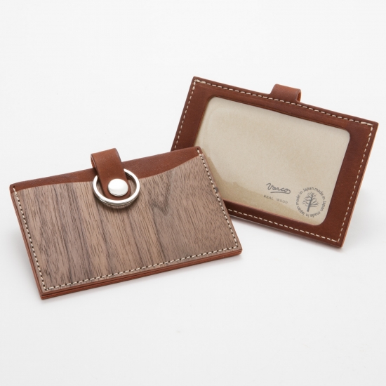 REAL WOOD ID Card Holder