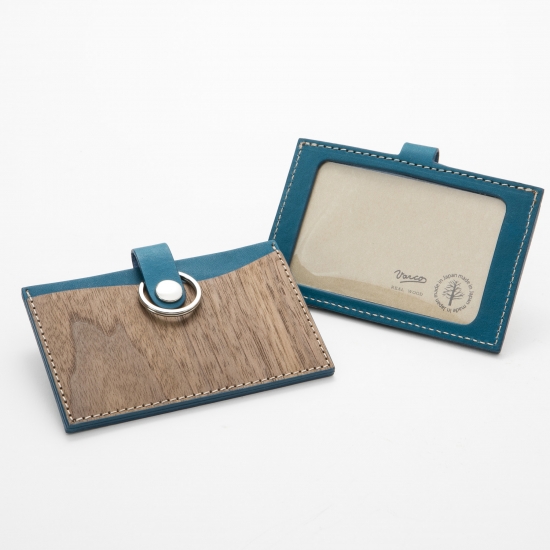 REAL WOOD ID Card Holder