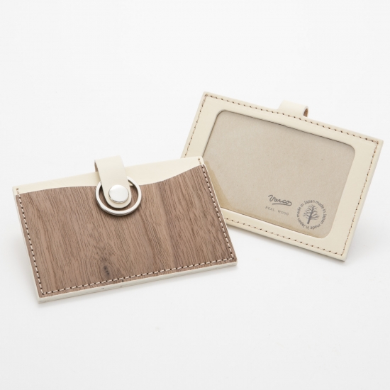 REAL WOOD ID Card Holder