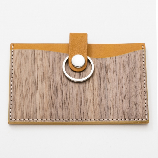REAL WOOD ID Card Holder