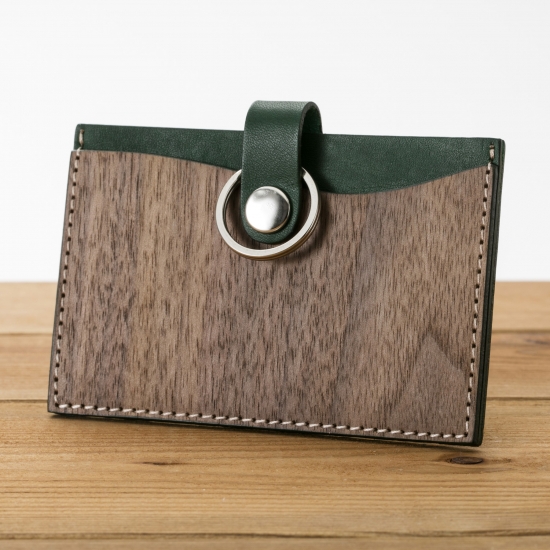 REAL WOOD ID Card Holder