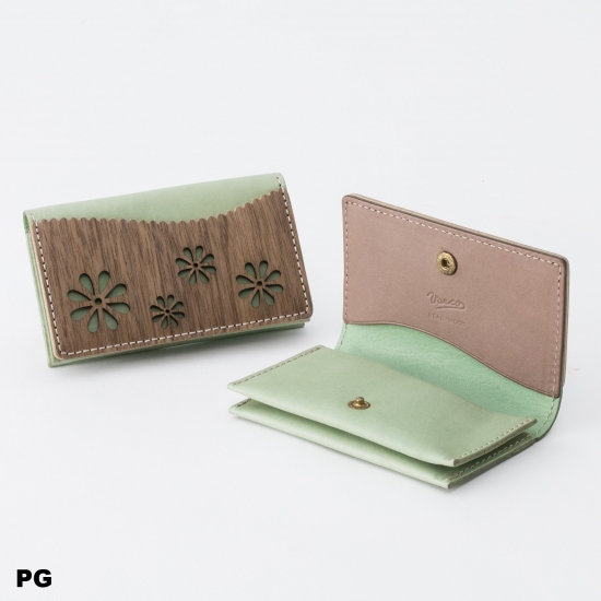 [Fleur] REAL WOOD Card Case