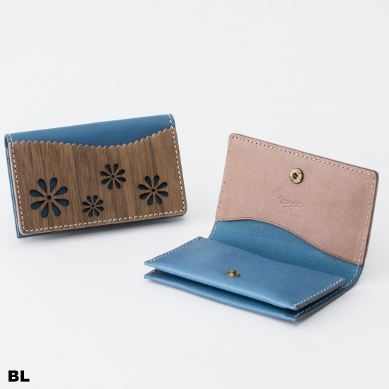 [Fleur] REAL WOOD Card Case