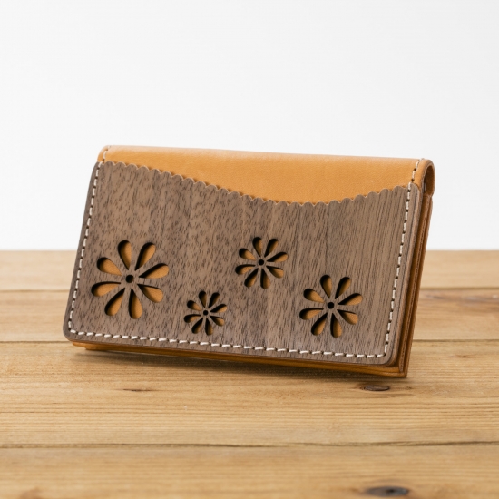 [Fleur] REAL WOOD Card Case