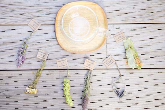 ハーブティー6種＆カップ・ソーサー1個セット