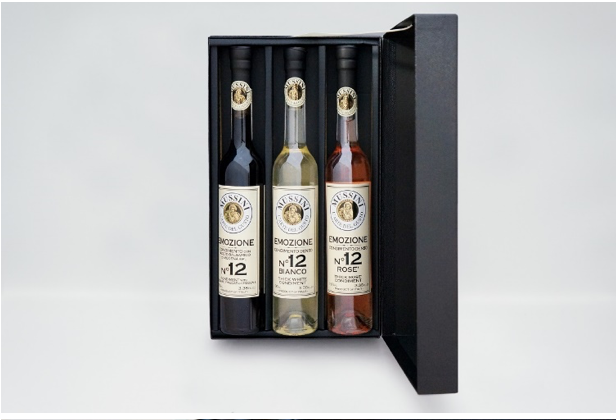 エモツイオーネNo.12ビネガー3種セット（ロゼ・ビアンコ・ブラック）