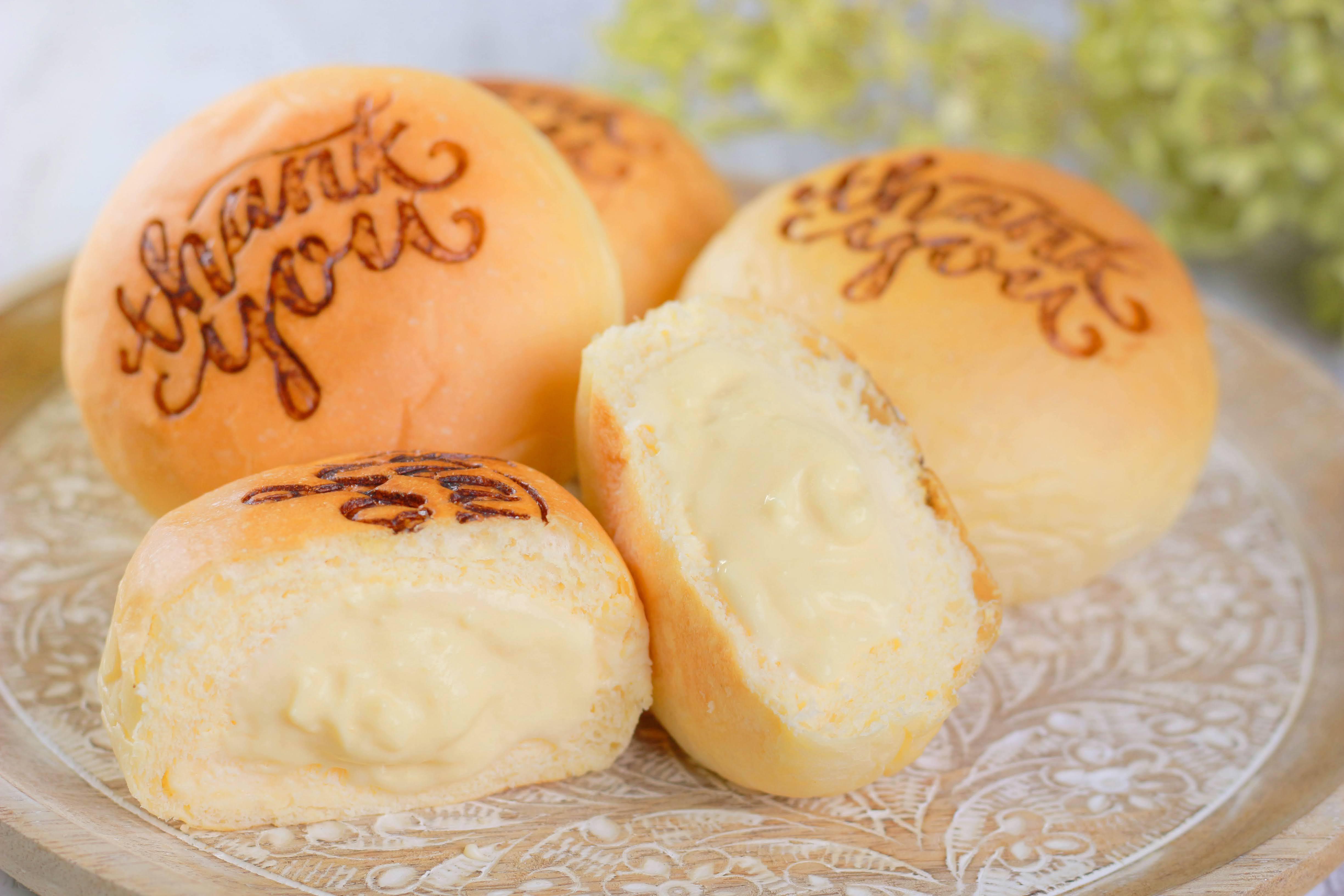 Thank youくりーむパン12個詰合せ-Ａ076