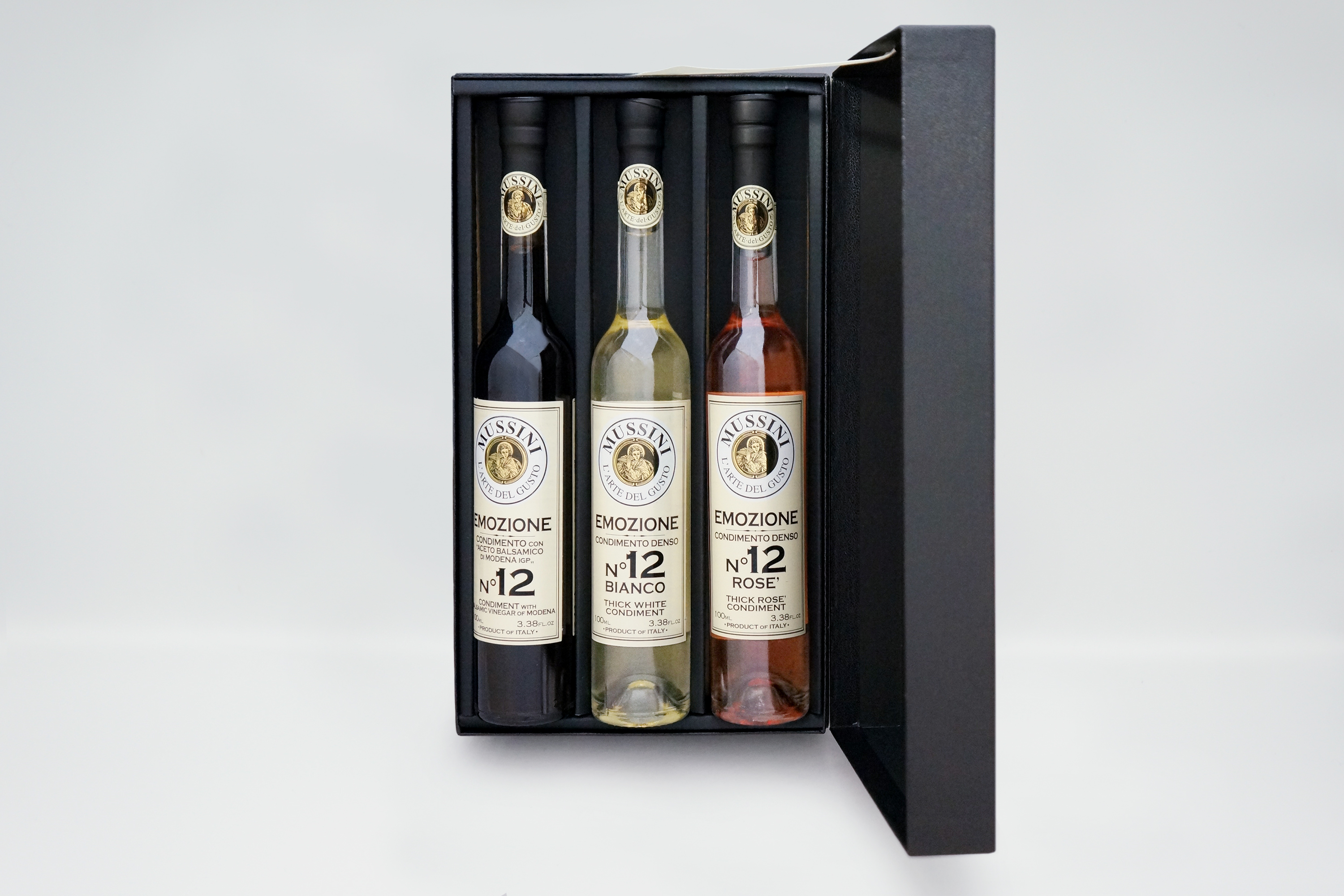 エモツィオーネNo.12ビネガー3種セット（ロゼ・ビアンコ・ブラック）
