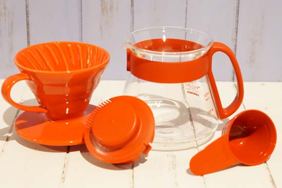 カラードリッパー&ポット レッド