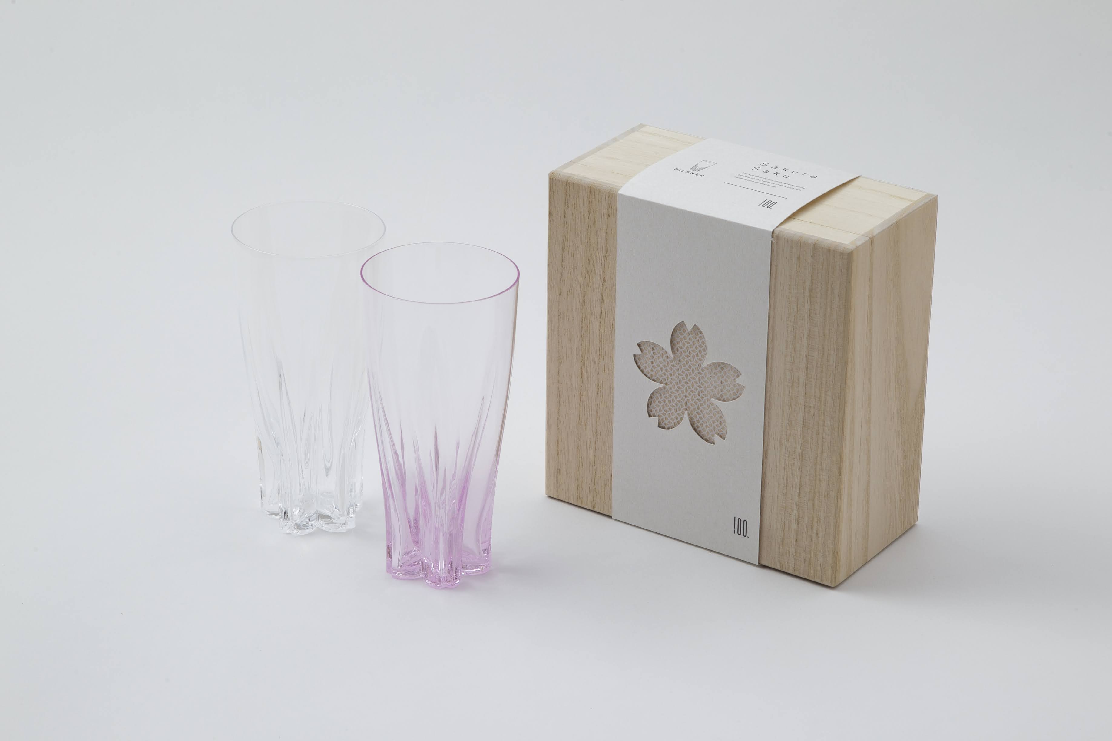 さくらさく　ピルスナー紅白