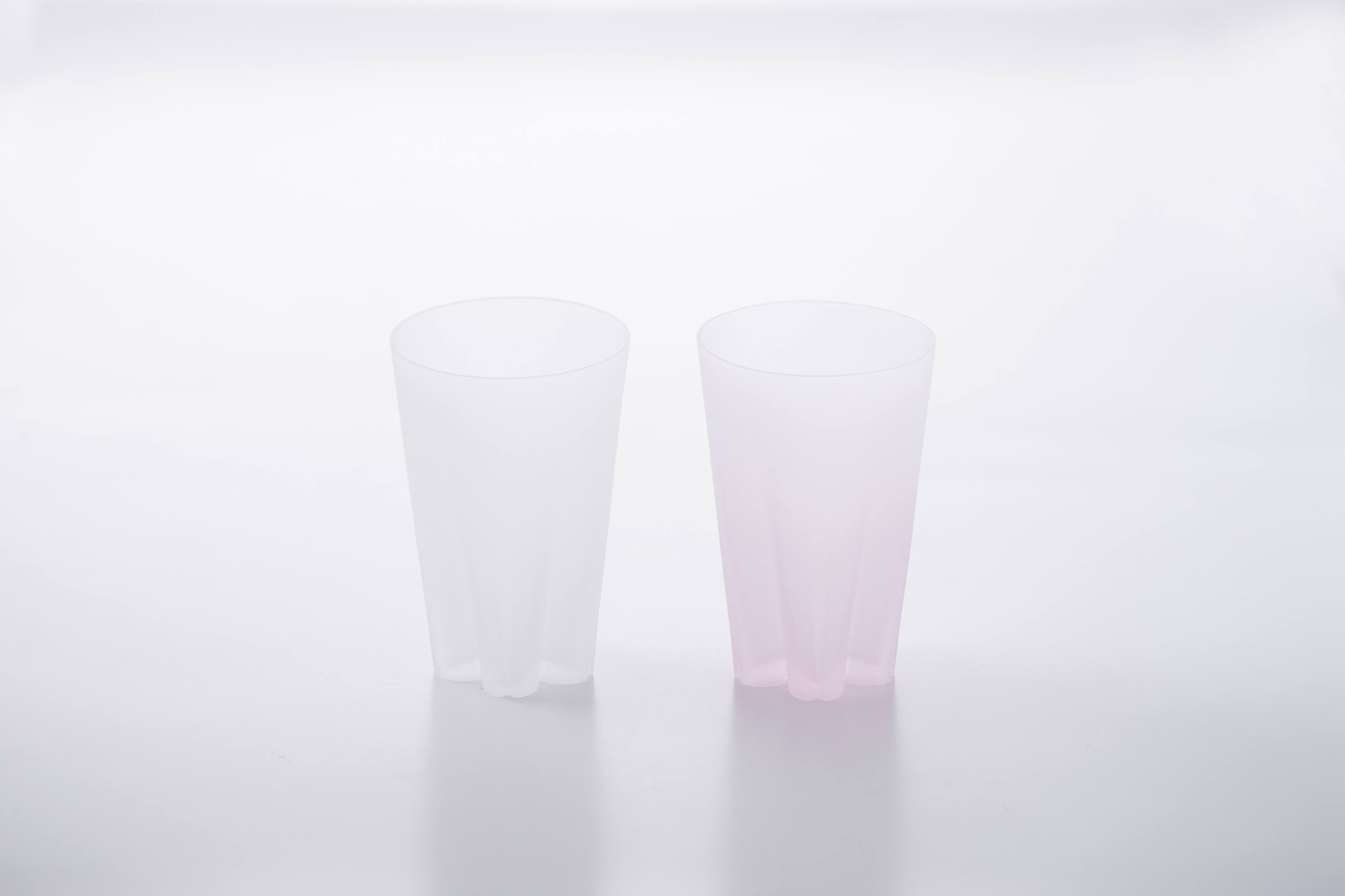 さくらさく雪桜　タンブラー紅白