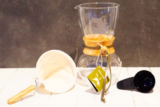 ドリップポット・ウッドネック オリーブウッド