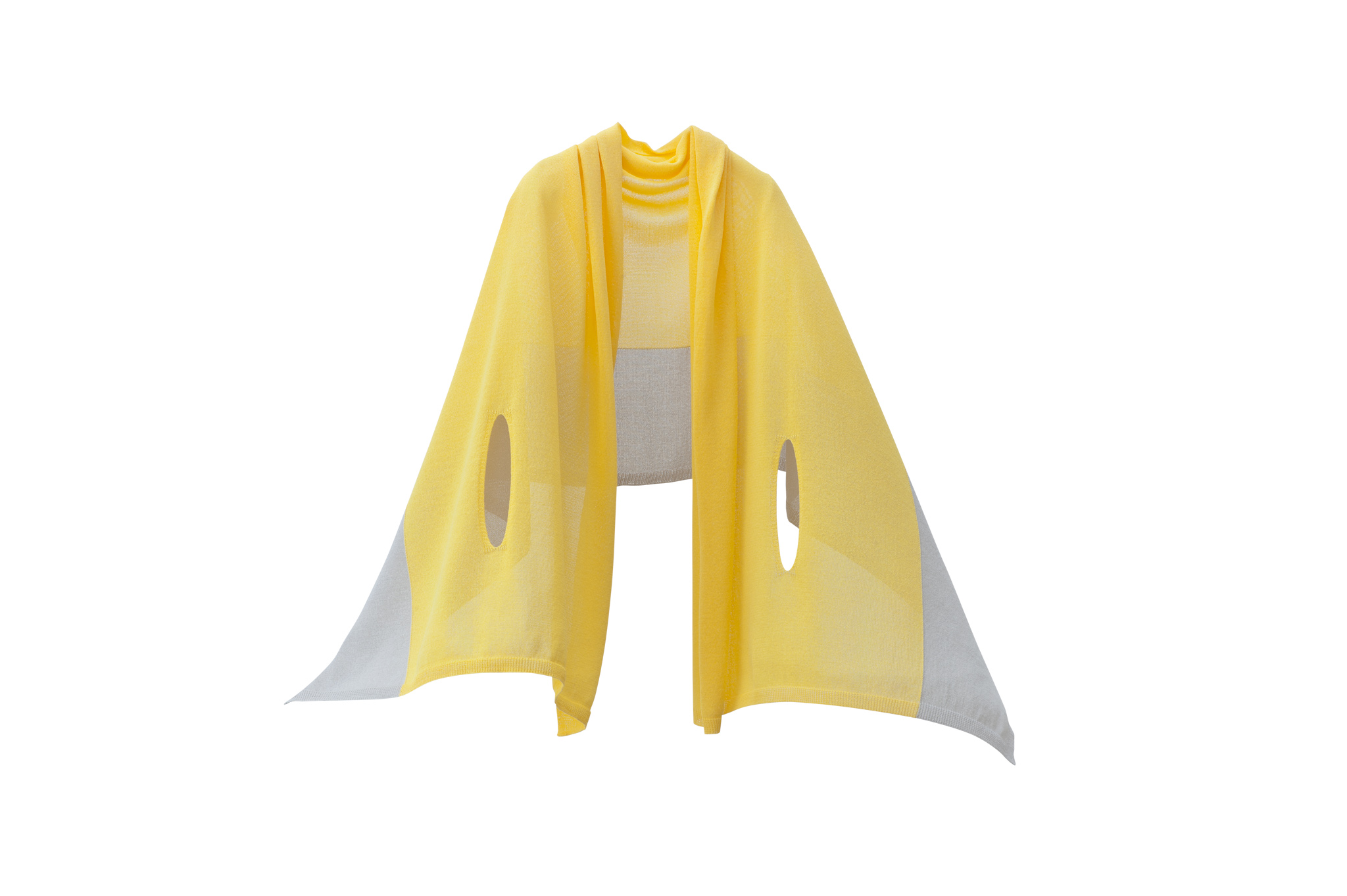 nico ストールポンチョ 洗えるmino 和紙