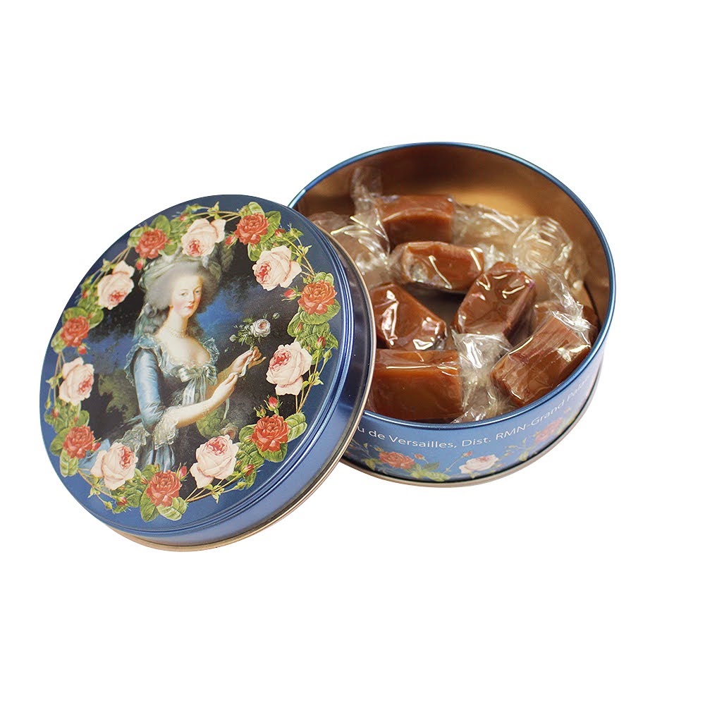 フランス直輸入 キャラメル 8粒 丸缶（ マリーアントワネット / エリザベート ）