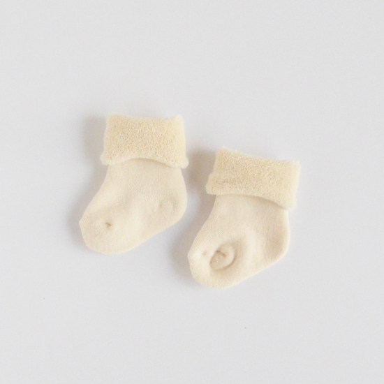 ベビー　木馬刺繍セット (おくるみ／靴下)