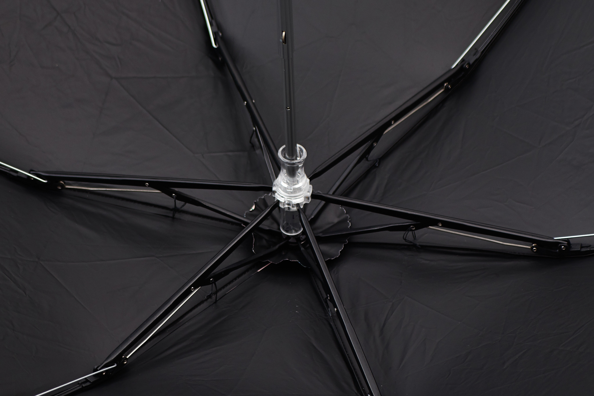 オールウェザー対応遮熱遮光晴雨兼用折り畳みパラソル＜タイムレスキャット＞