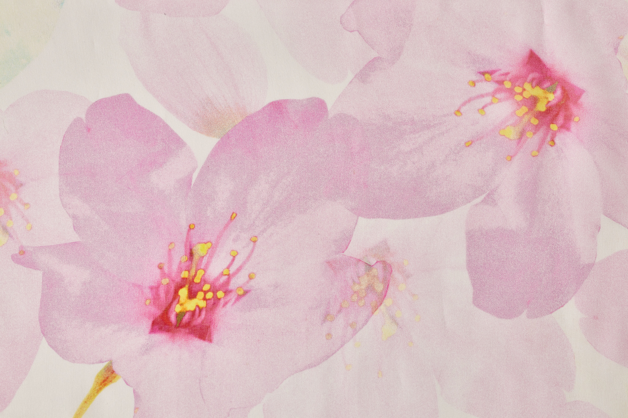 シルクシフォンプリントロングスカーフ