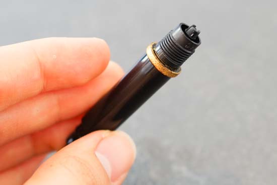 漆塗り携帯用筆ペン-花更紗柄筆ペンケース