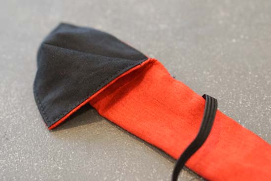 漆塗り携帯用筆ペン-無地染めの筆ペンケース