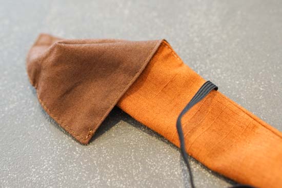 漆塗り携帯用筆ペン-無地染めの筆ペンケース