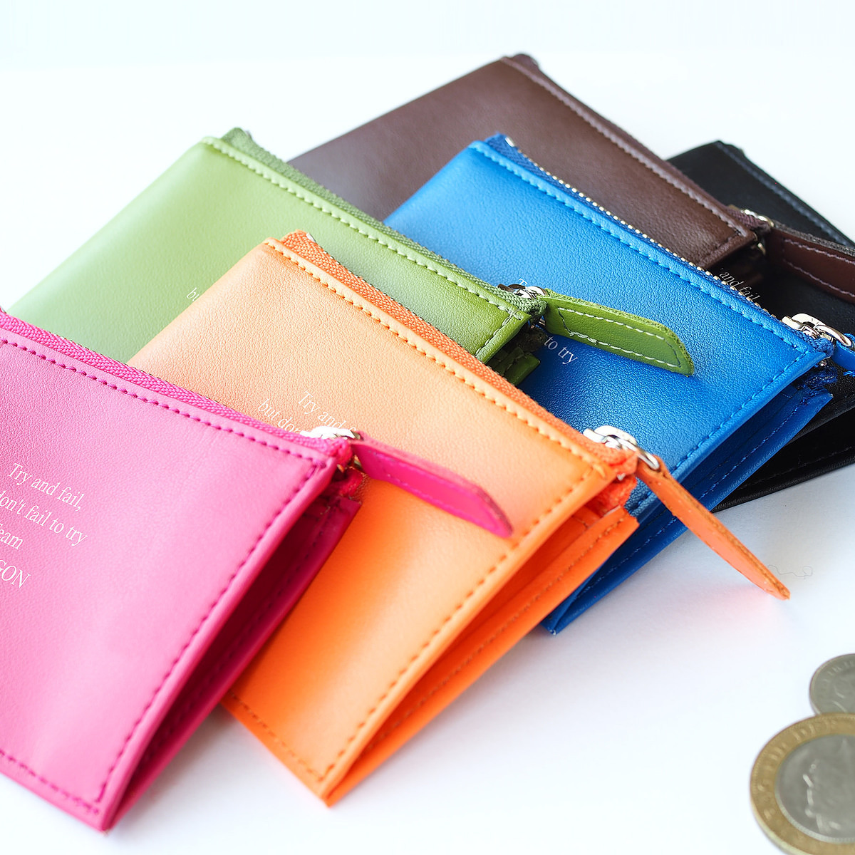 【名入れギフト】フラットコインケース