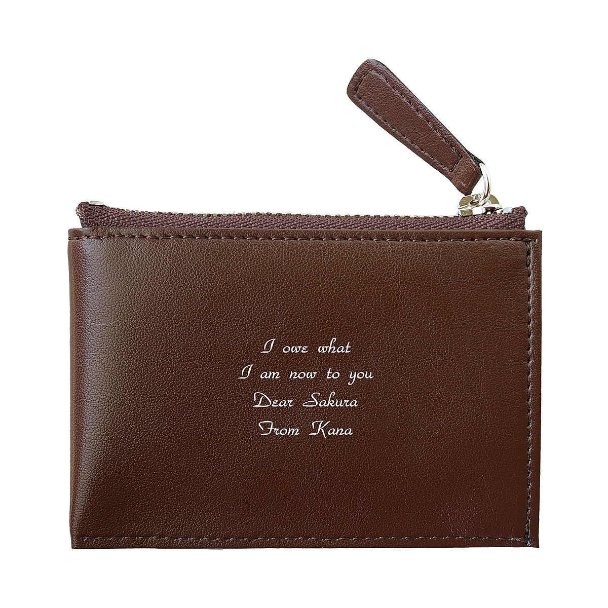 【名入れギフト】フラットコインケース