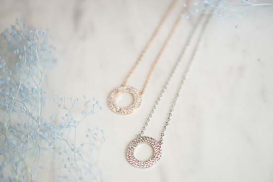 ラウンドネックレス-DN0940