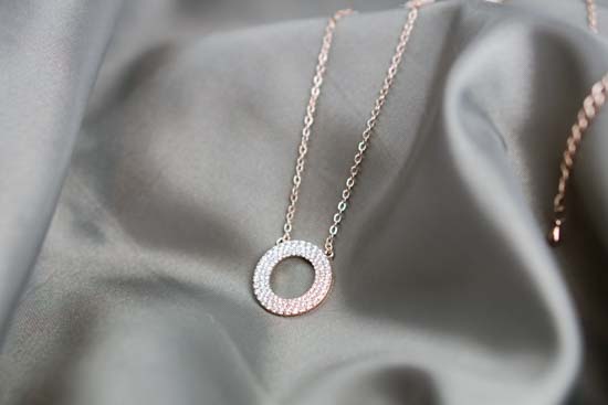 ラウンドネックレス-DN0940