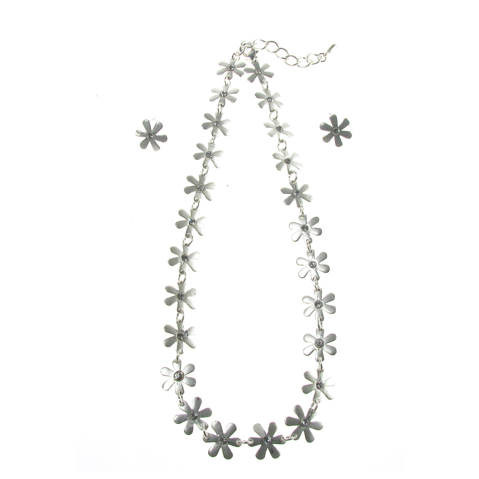 メタルネックレス&ピアス-DN0304