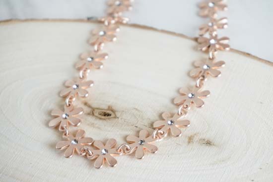 メタルネックレス&ピアス-DN0304