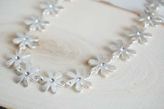 メタルネックレス&ピアス-DN0304