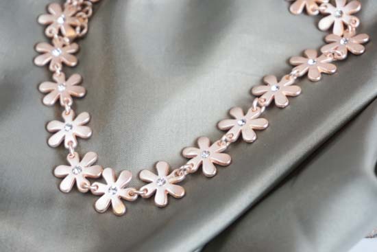 メタルネックレス&ピアス-DN0304