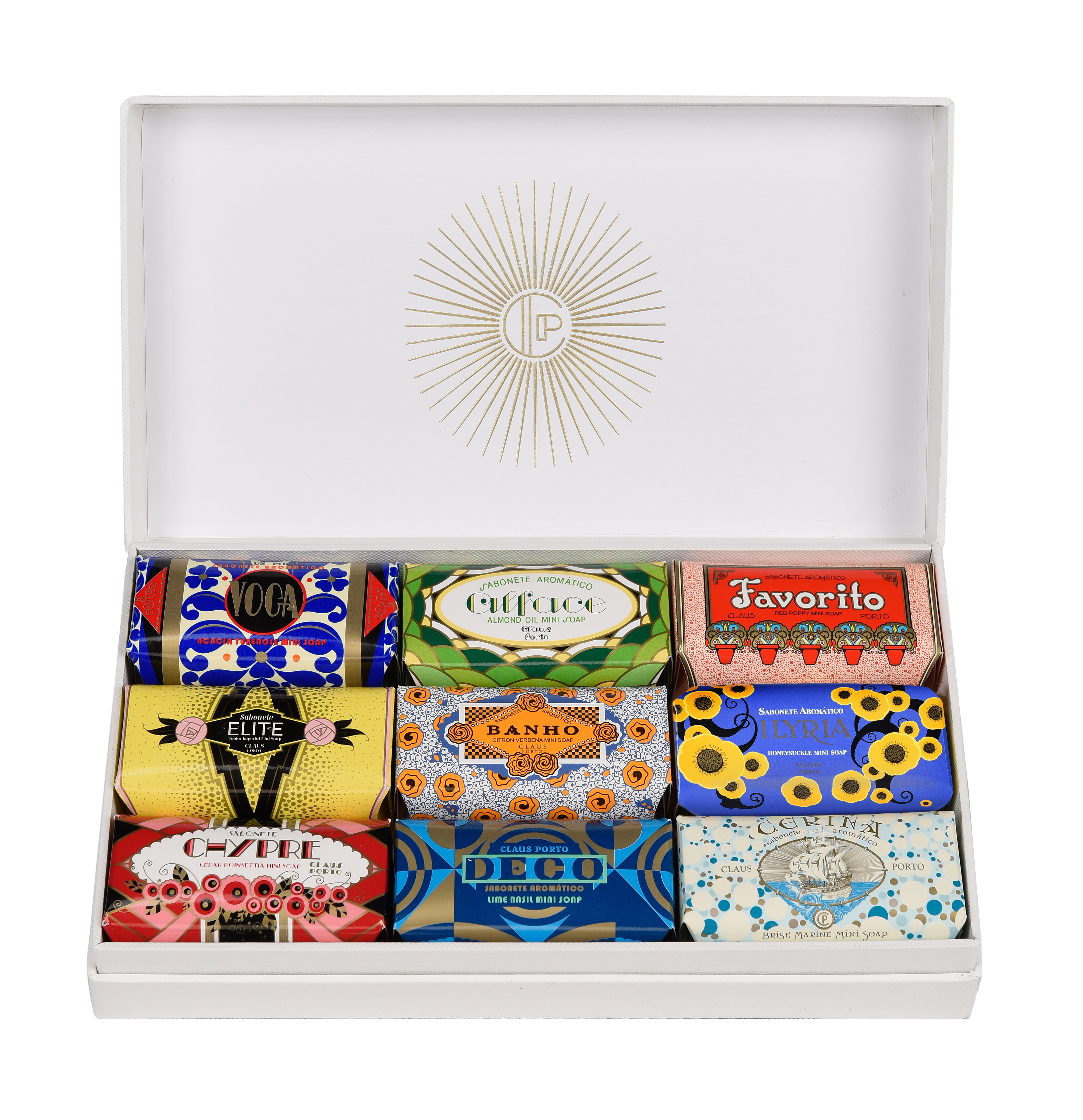 DECO COLLECTION GIFT BOX 9 MINI SOAPS