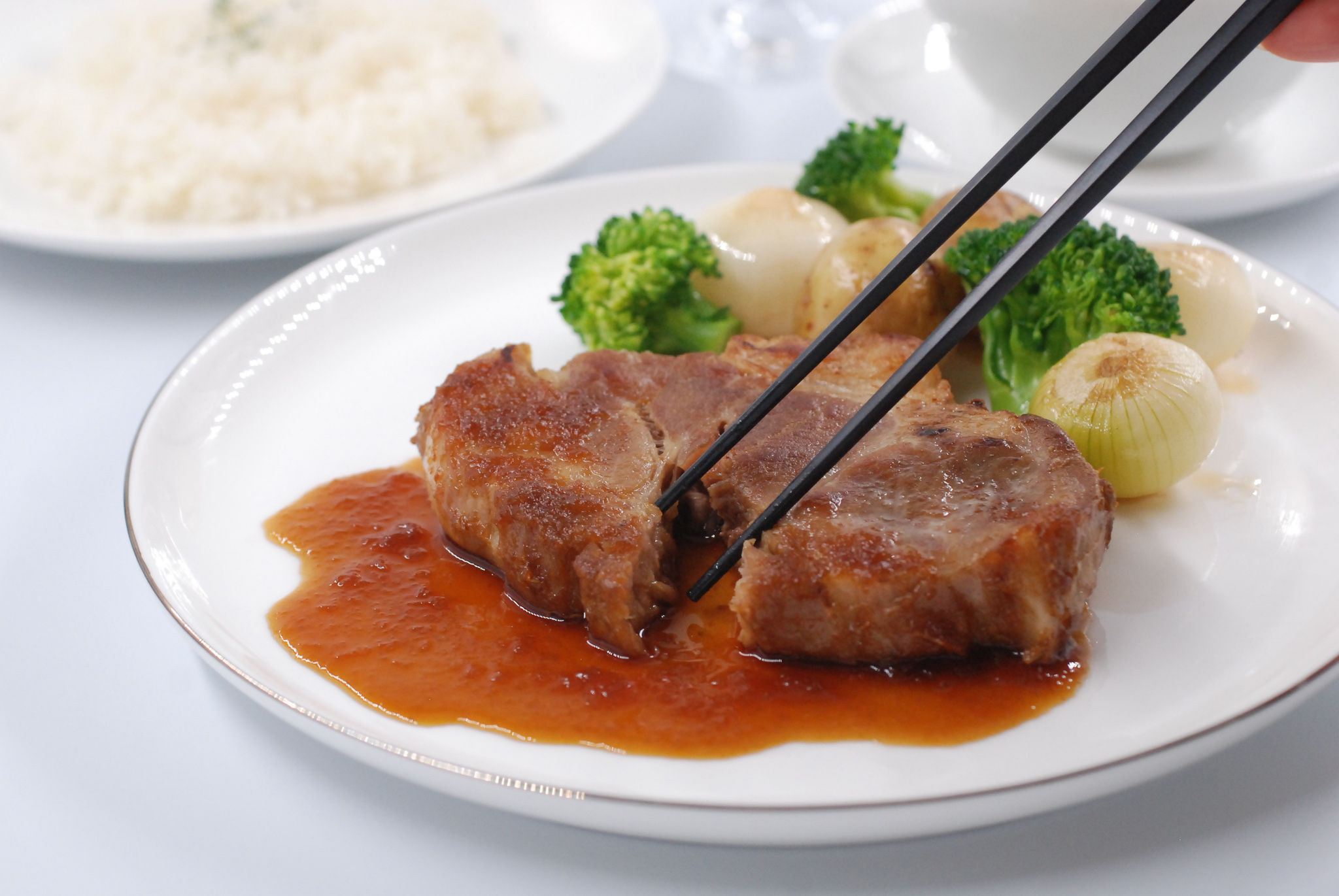 ほろほろポークステーキ