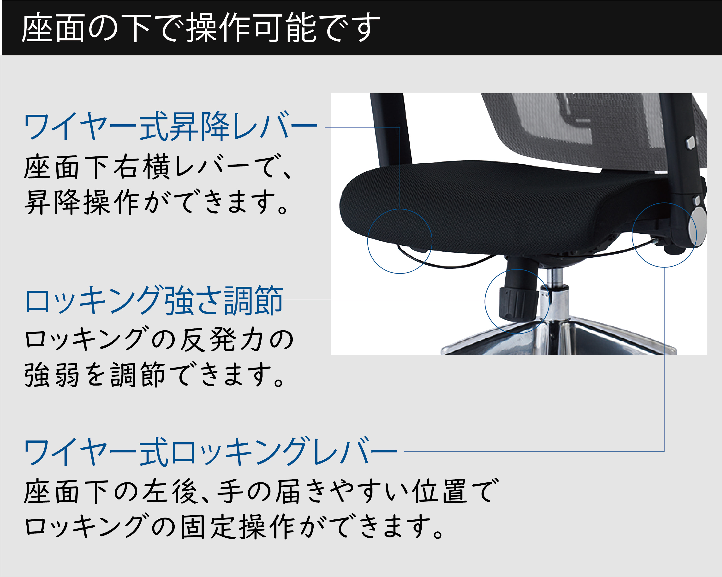 JG5シリーズ オフィスチェア
