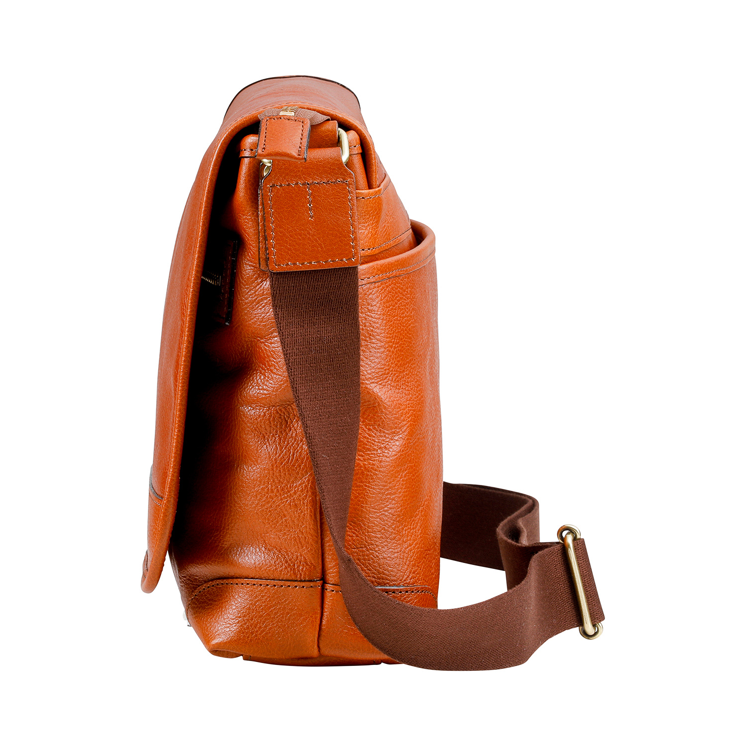 レザー横フラップショルダー