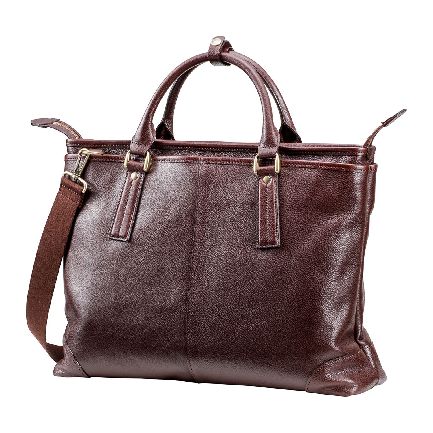 レザービジネス手提げトート