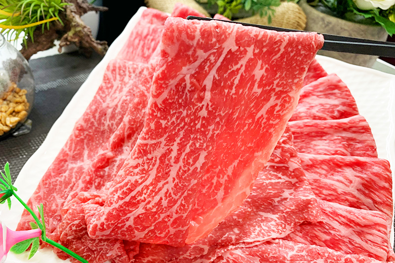 佐賀牛/宮崎牛A4 黒毛和牛(上) 赤身スライス300g