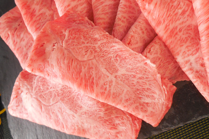 佐賀牛/宮崎牛 A5 極上霜降りスライス 500ｇ