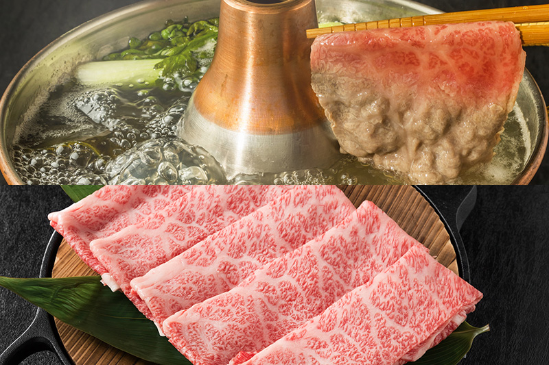 佐賀牛/宮崎牛 A5 極上霜降りスライス 500ｇ