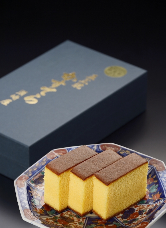 和三盆糖 長崎五三焼かすてら　０.５号×３本セット