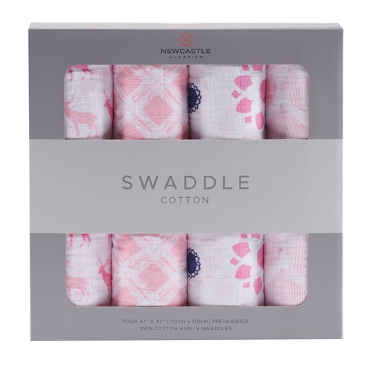 コットンスワドル4枚セット