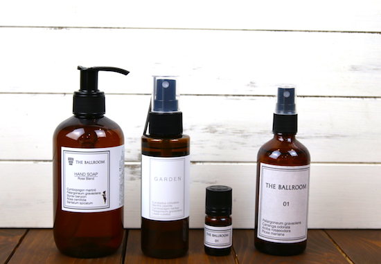 フレグランス黒箱セット-ソープ、GARDEN、エッセンシャルオイル、ルームスプレー100ml