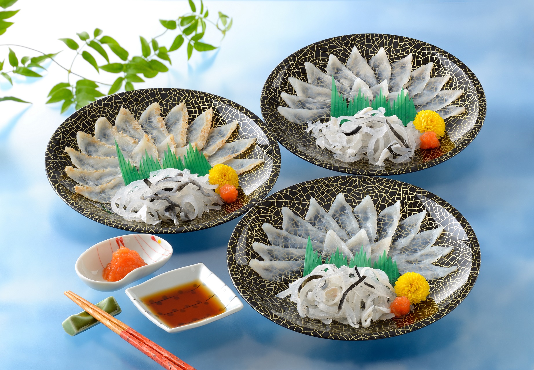 ふく薄造り詰合せ