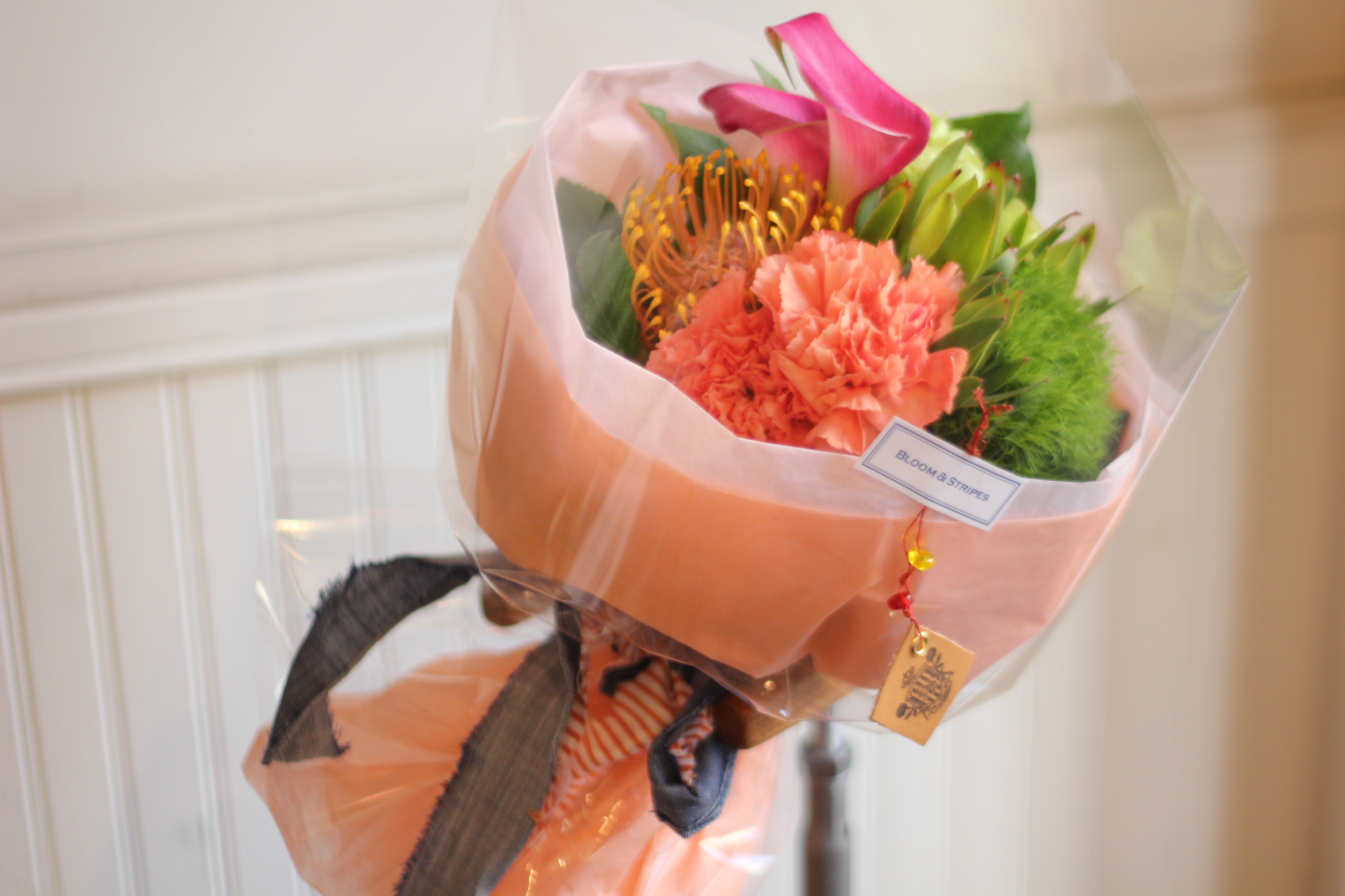 【季節の花束】ラウンドブーケ5000