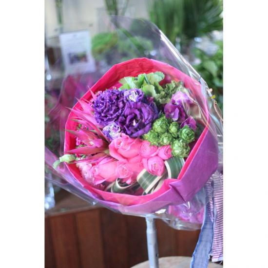 【季節の花束】ラウンドブーケ7000