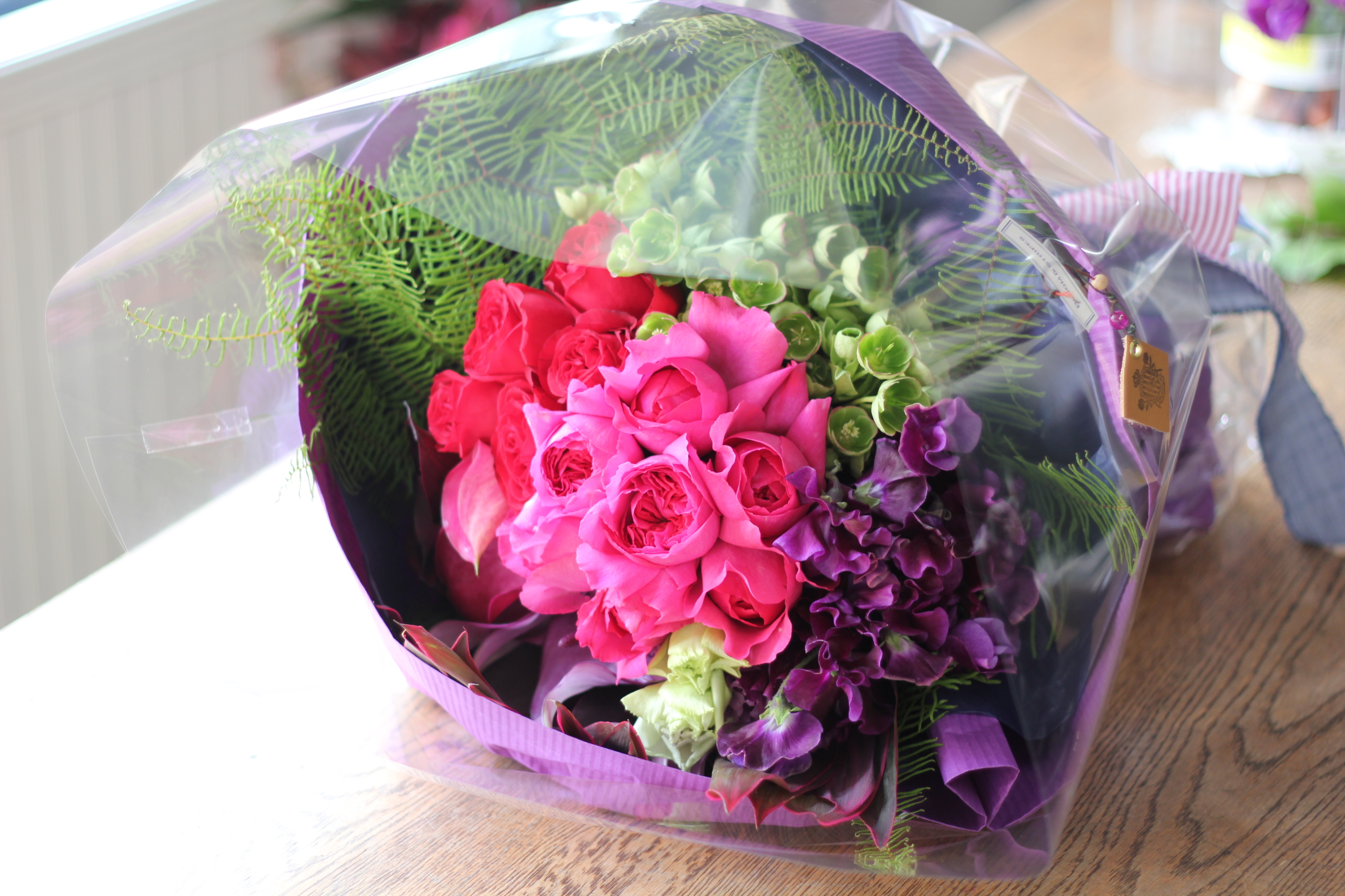 【季節の花束】ラウンドブーケ10000