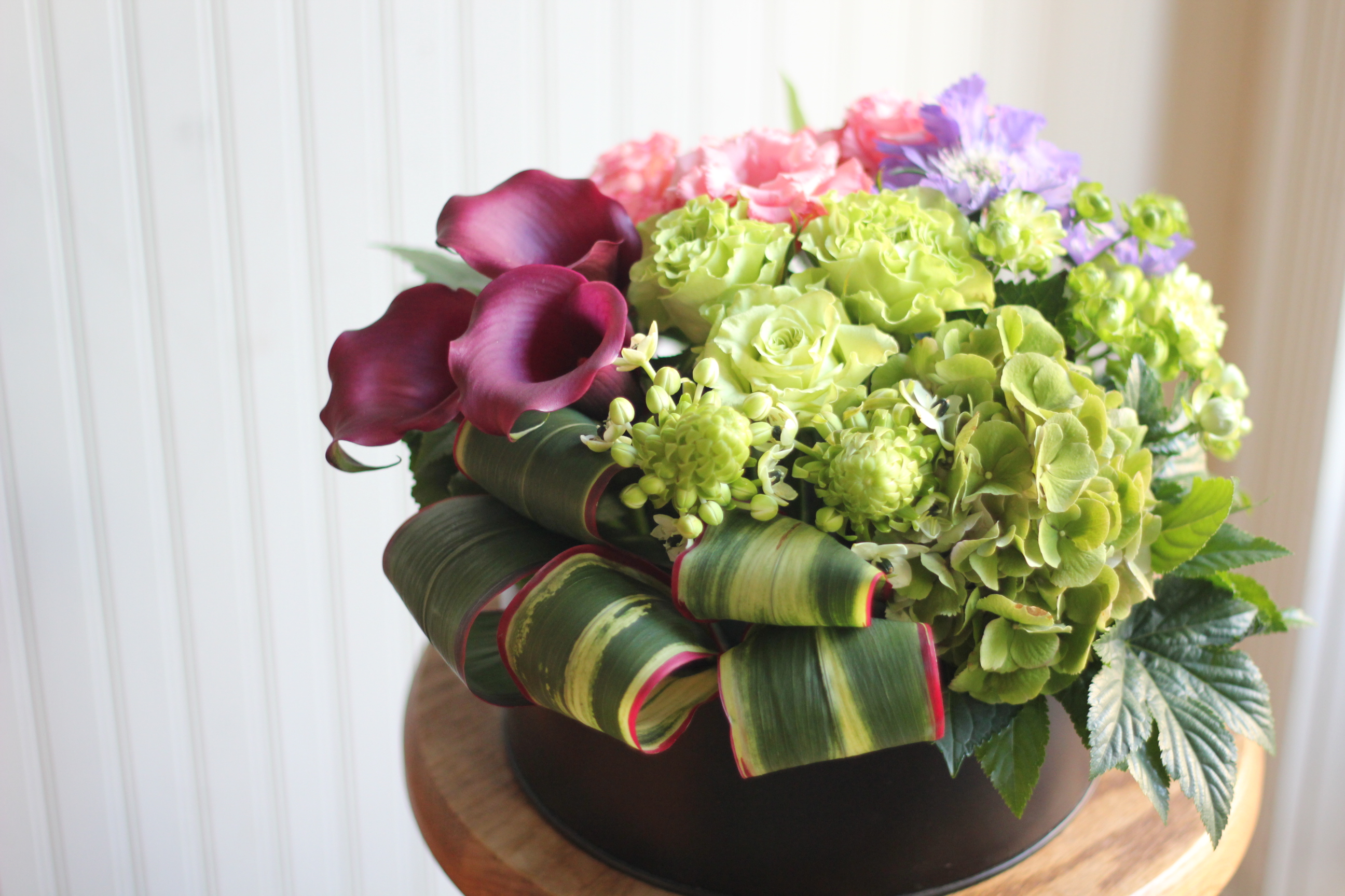 【季節のフラワーアレンジメント】ローラウンド12000