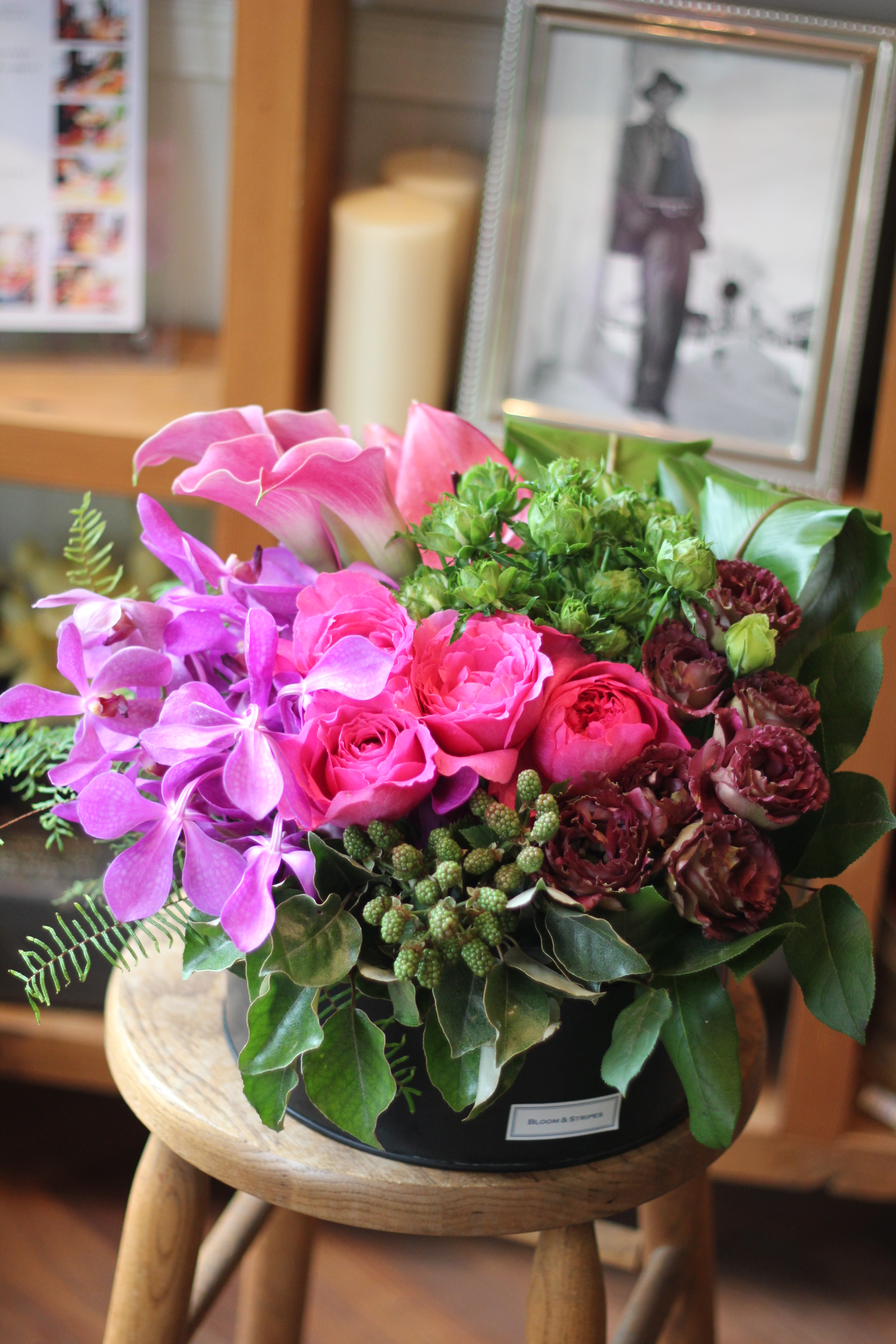 【季節のフラワーアレンジメント】ローラウンド12000